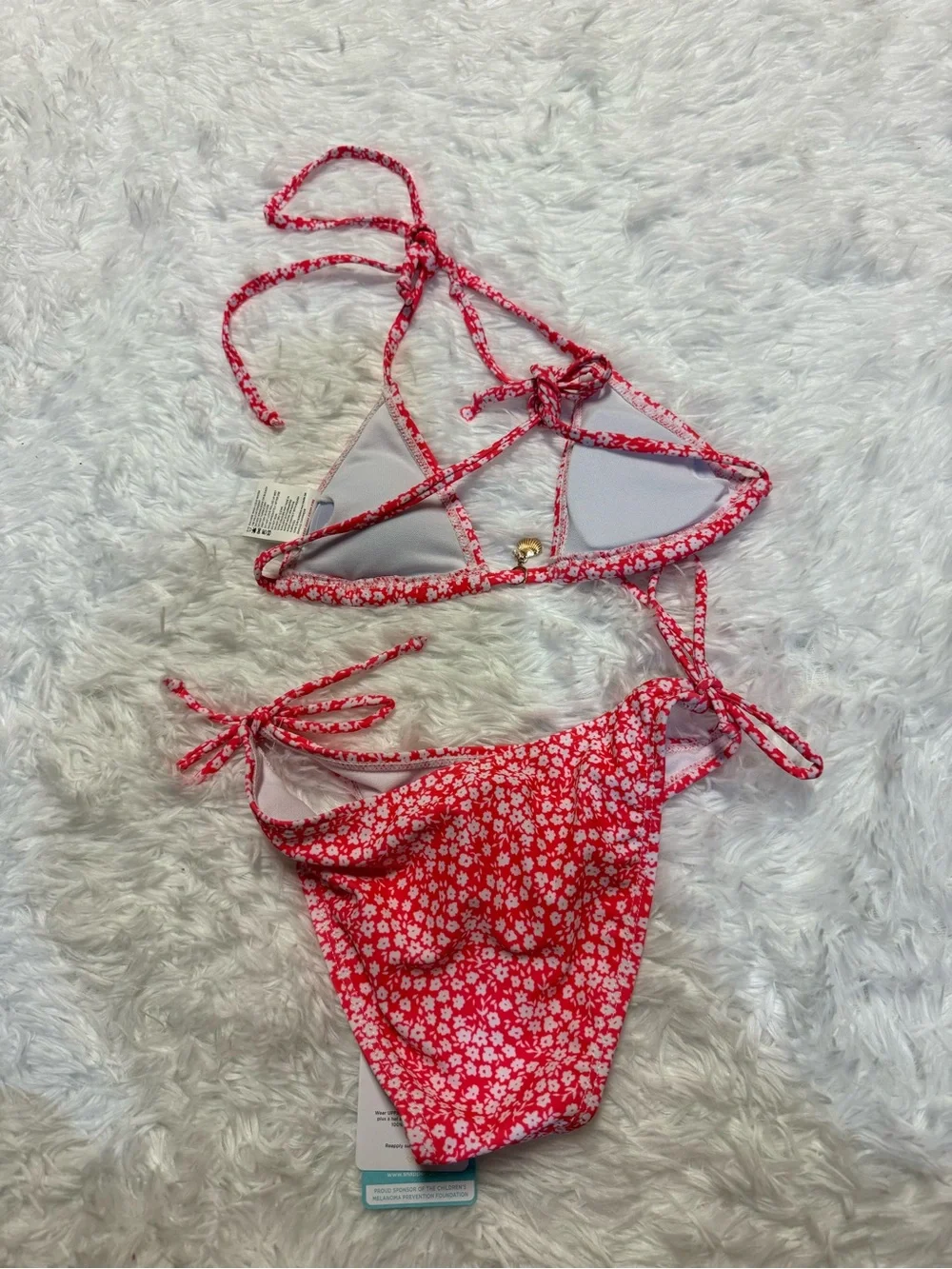 Snapper Rock DITSY BLOOM TEEN TRIANGLE BIKINI